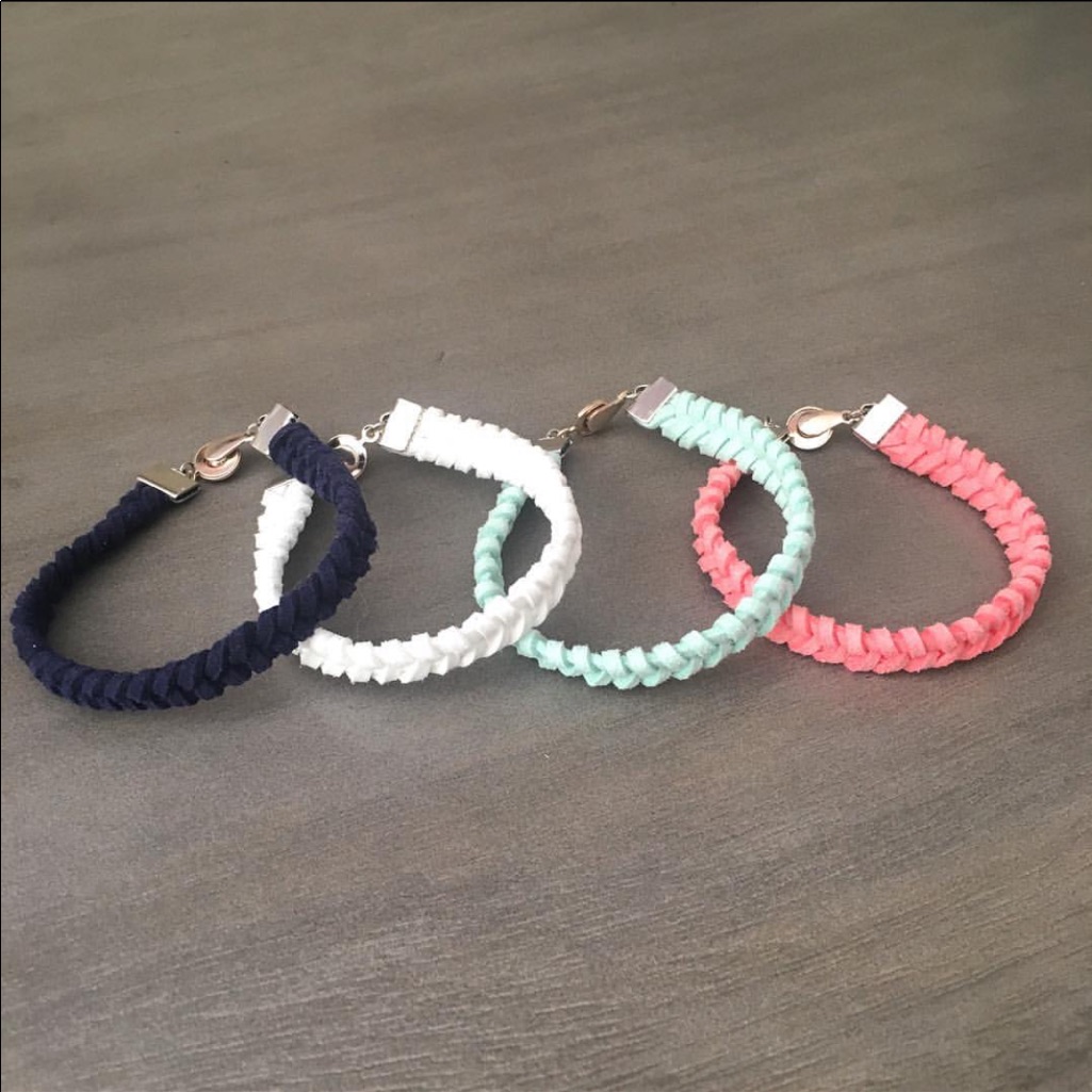 3/$30: Suede Fishtail Bracelet
